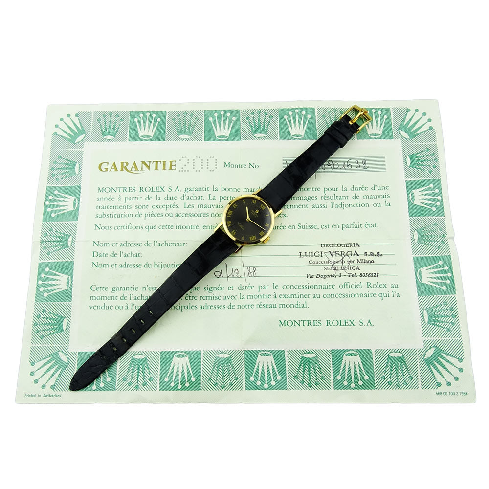 Rolex Cellini 18k Mechanical 4109