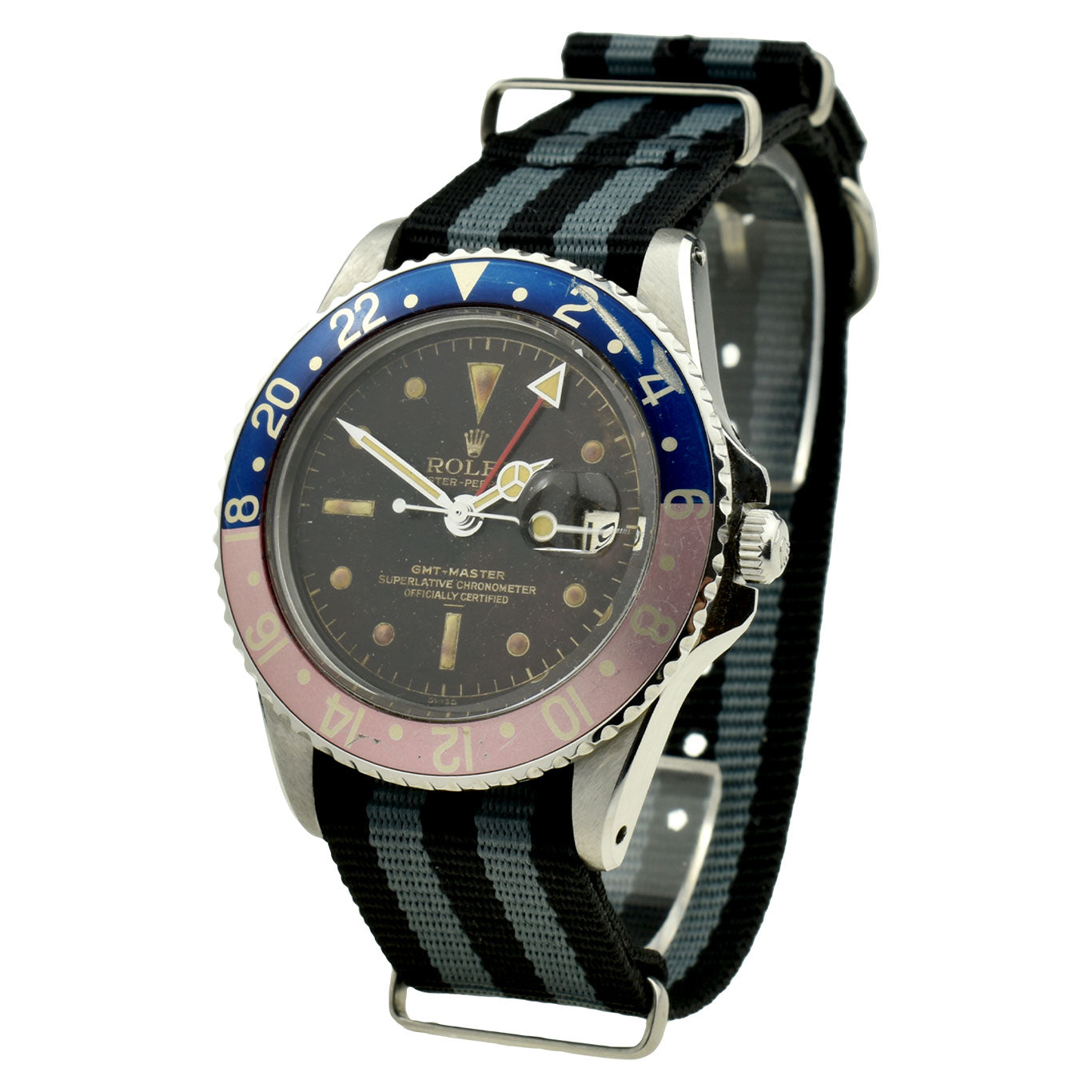 Rolex GMT Master Oyster Perpetual “Pepsi” 1675 at Parkers Jewellers