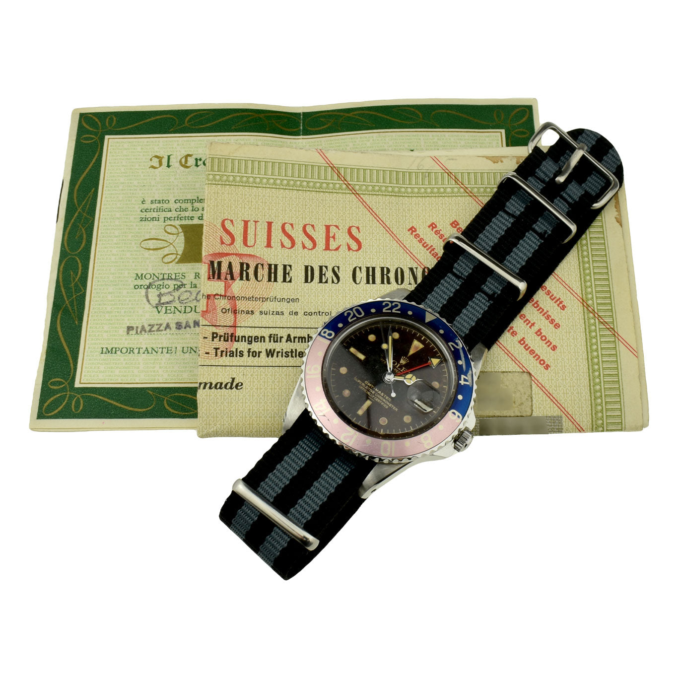 Rolex GMT Master Oyster Perpetual "Pepsi" 1675