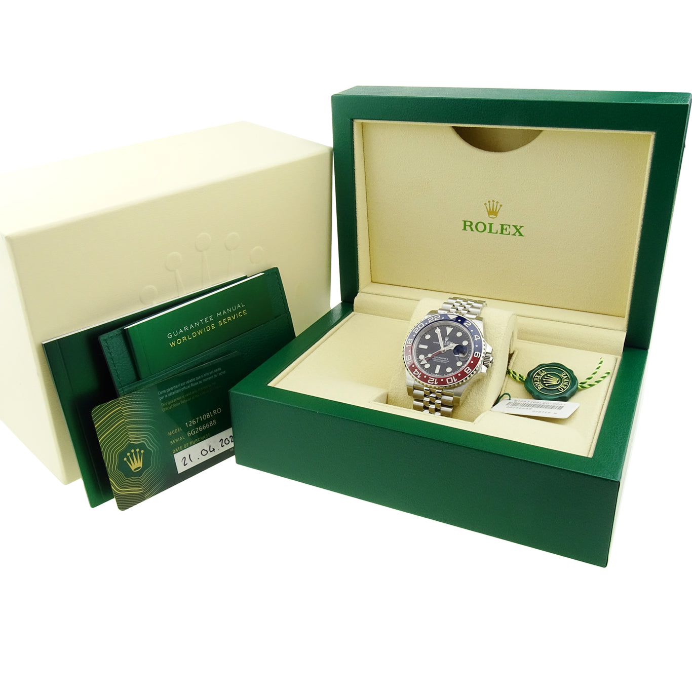 Rolex GMT Master II 'Pepsi' 126710BLRO