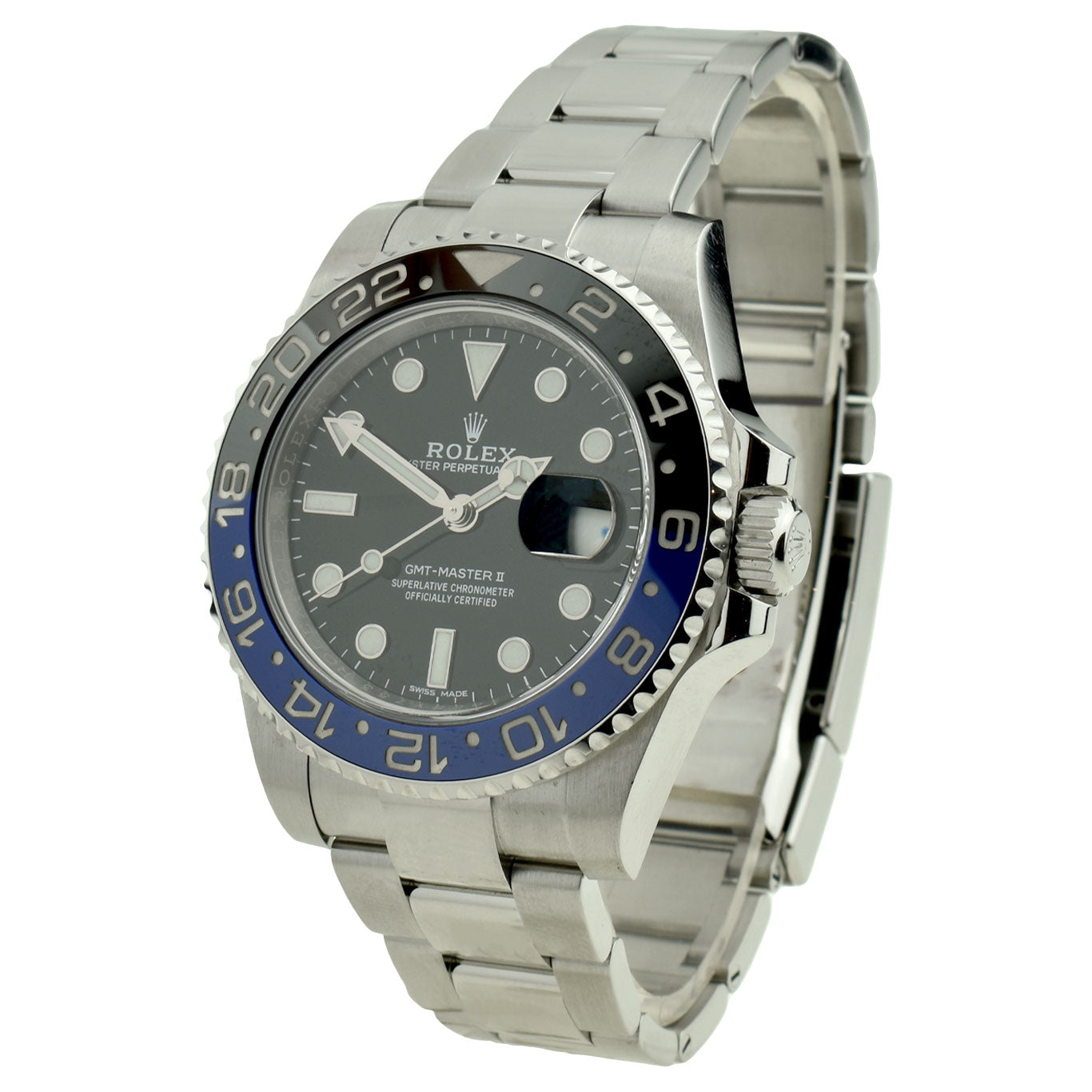 Rolex GMT Master II ‘Batman’ Oyster Perpetual 11671BLNR at Parkers Jewellers