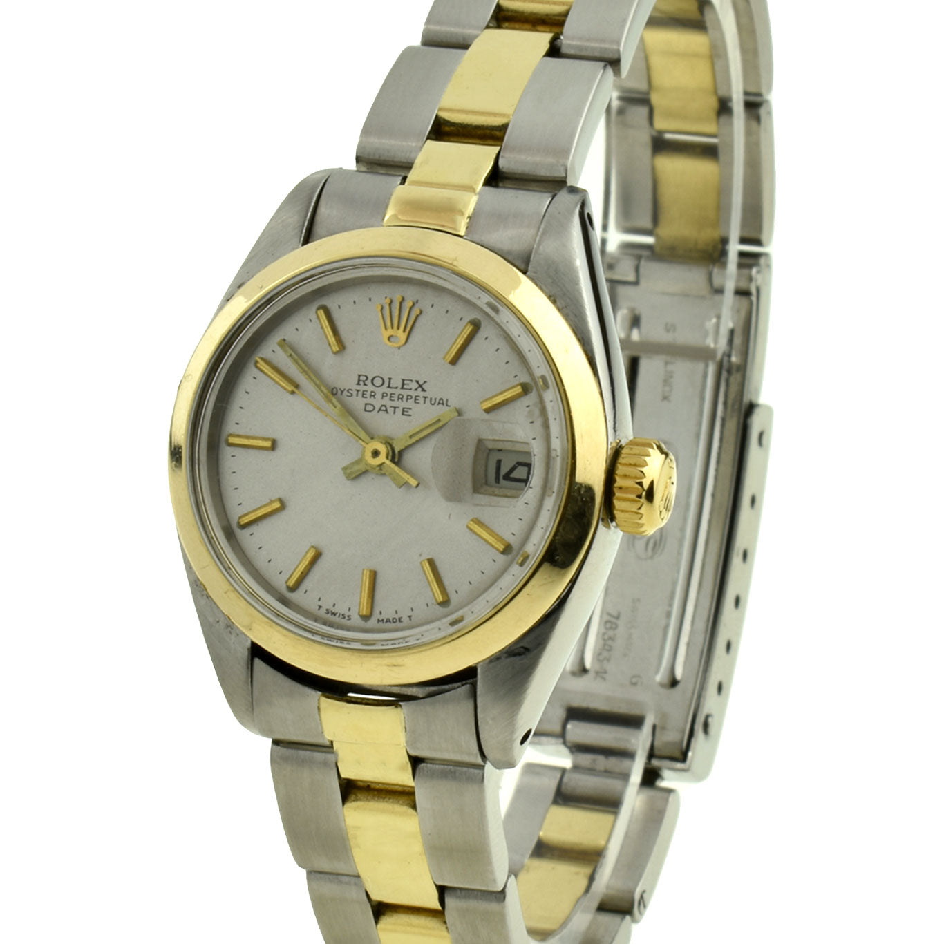 Rolex Lady Date Oyster Perpetual Steel and Gold 6916