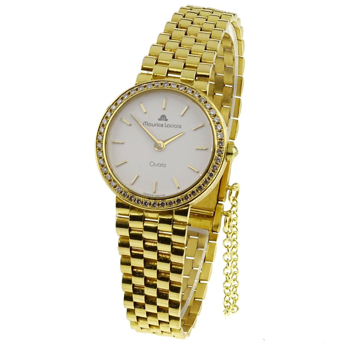Maurice Lacroix 18k Gold Quartz