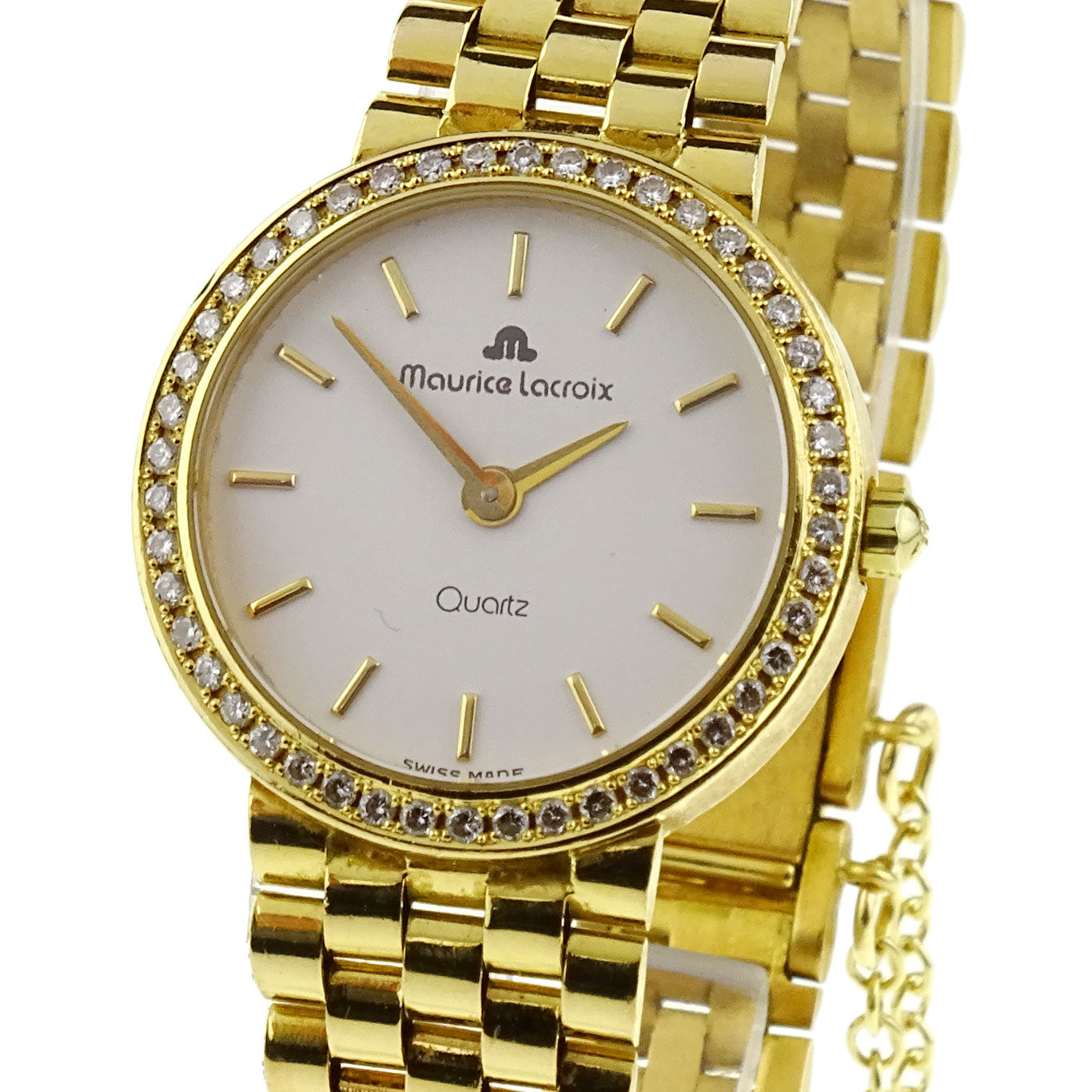 Maurice Lacroix 18k Gold Quartz