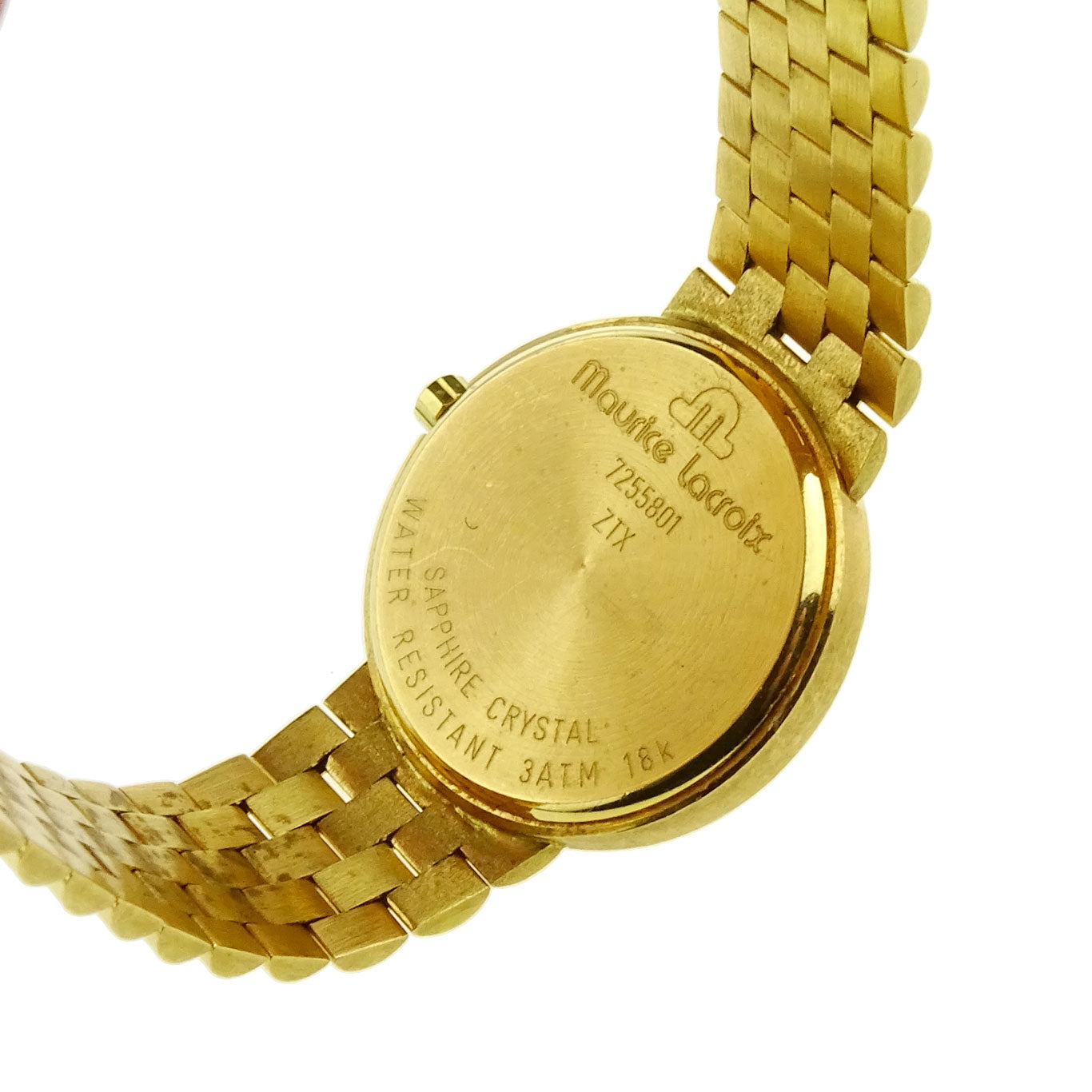 Maurice Lacroix 18k Gold Quartz