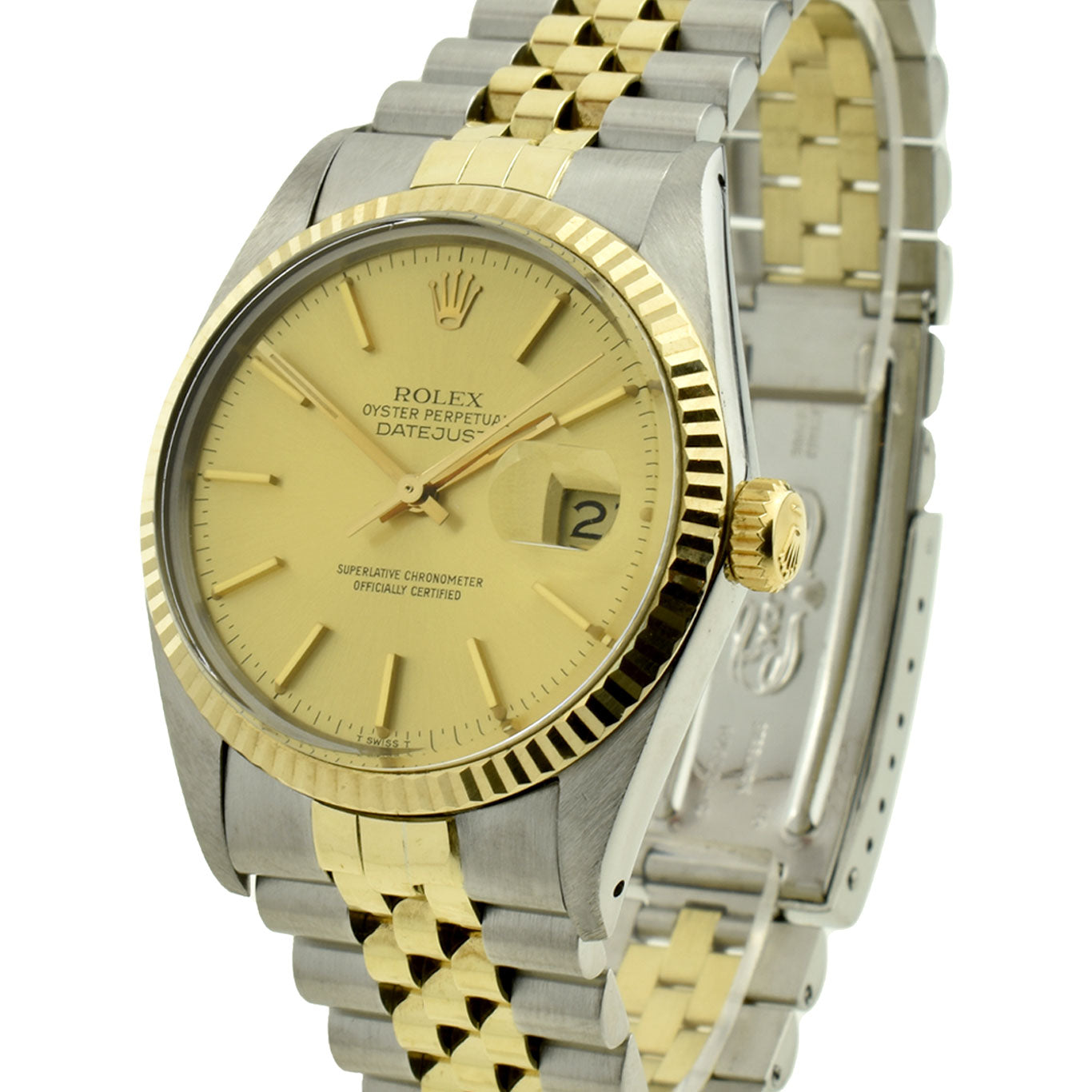 Rolex Datejust Stainless Steel &amp; Gold 16013