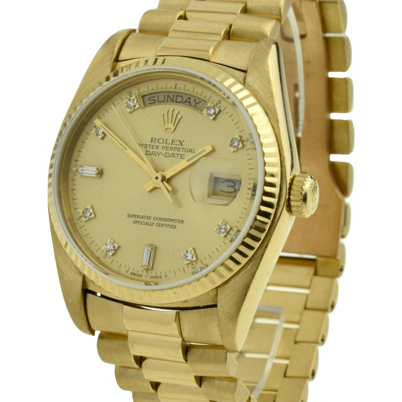 Rolex Day-Date Oyster Perpetual 18k Gold 18038