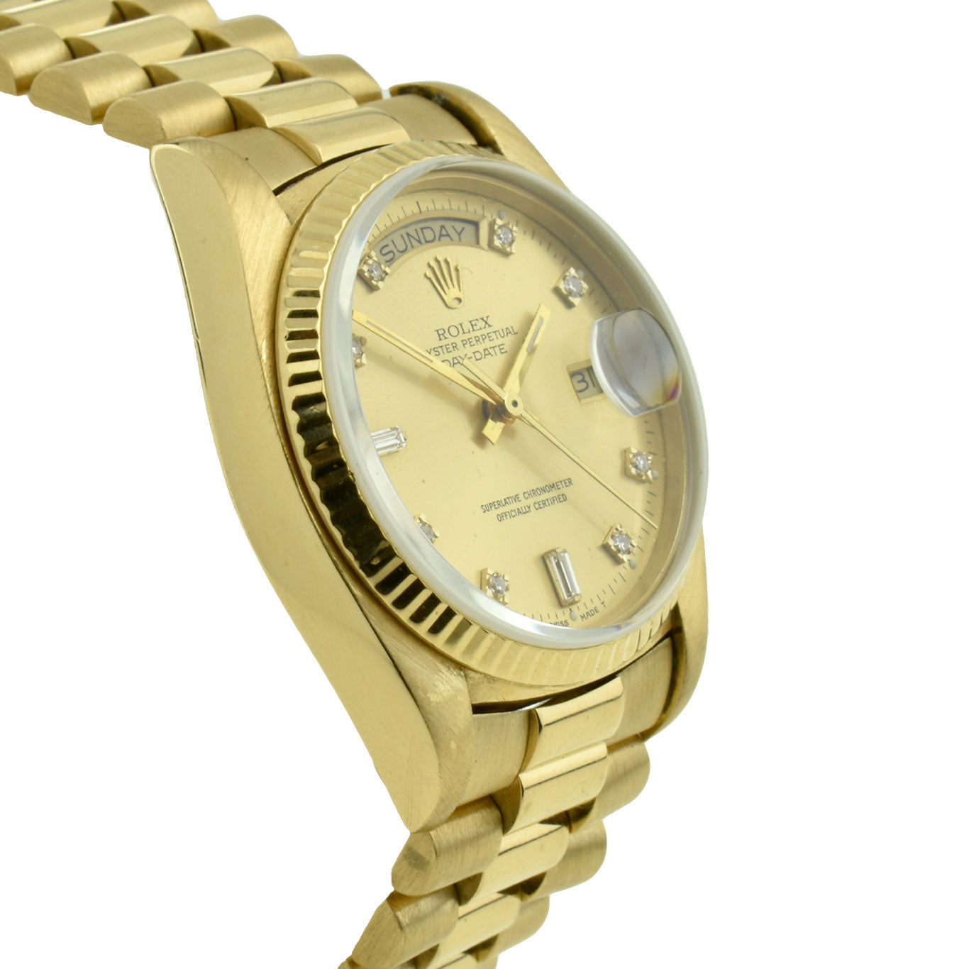 Rolex Day-Date Oyster Perpetual 18k Gold 18038