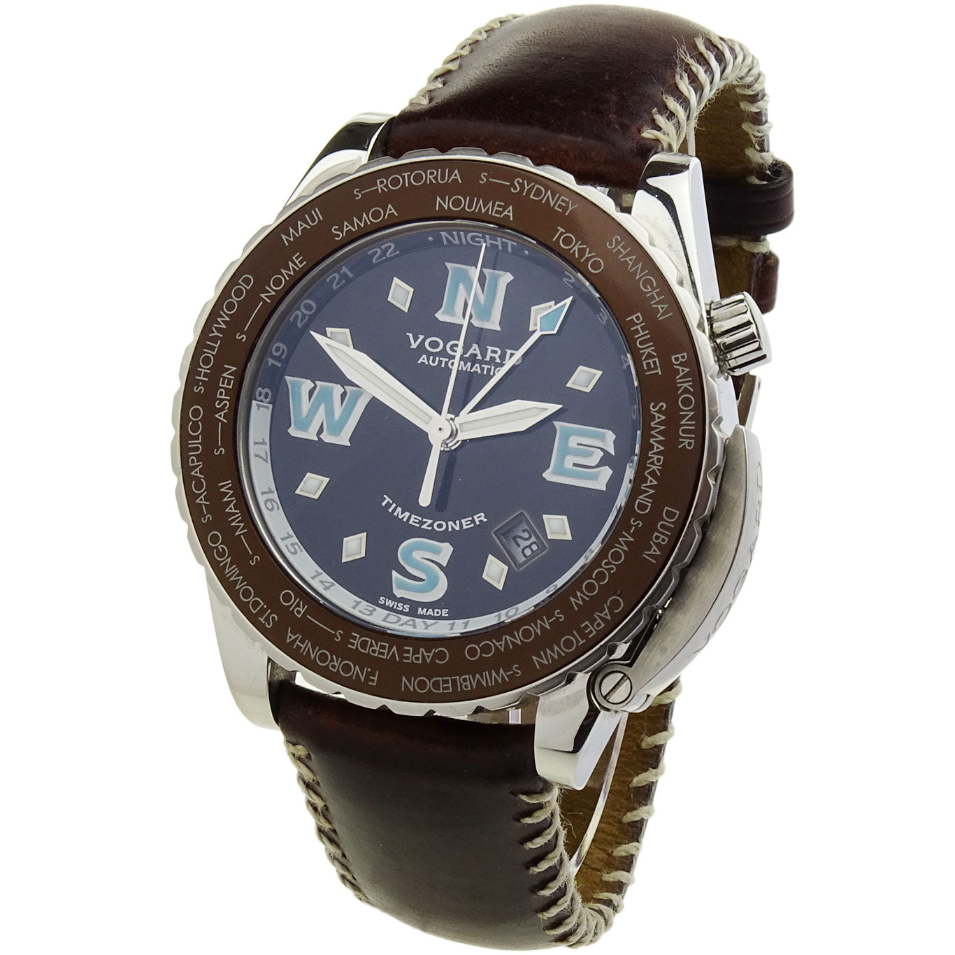 Vogard Timezoner Steel Automatic EV26