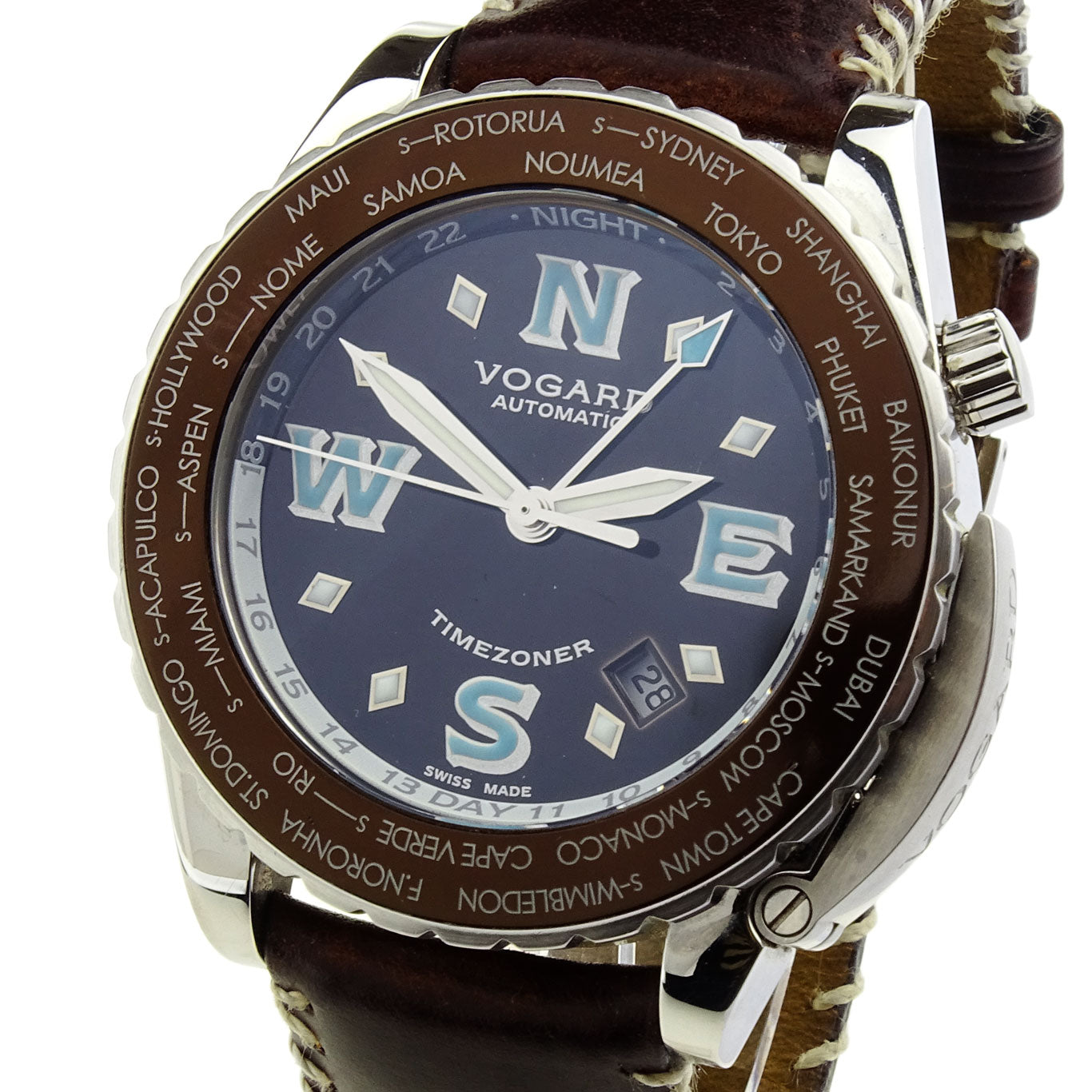 Vogard Timezoner Steel Automatic EV26
