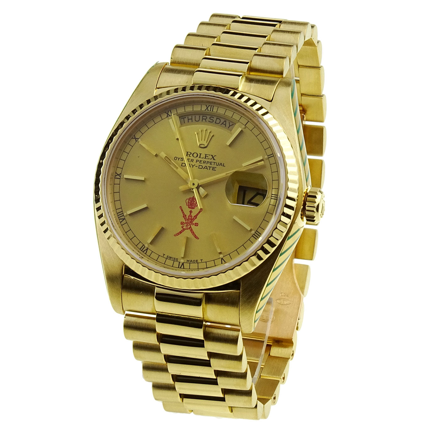 Rolex Day-Date "Sultan of Oman" 18k Gold 18038