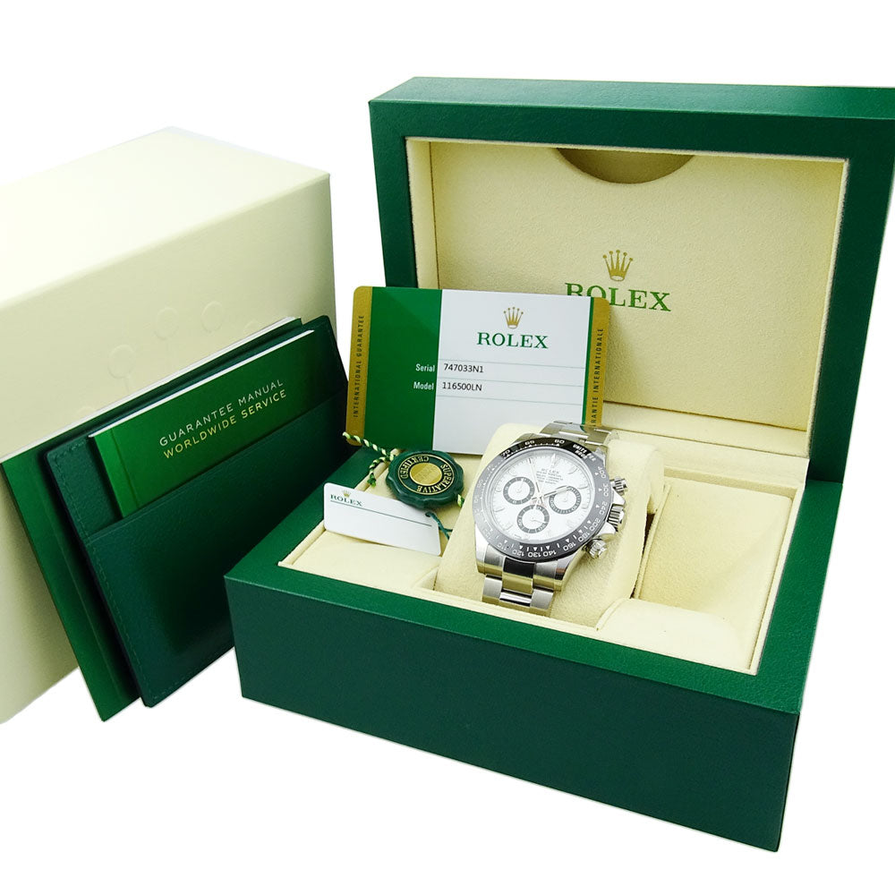 Rolex Daytona Cosmograph Steel 116500LN *Factory Stickers*