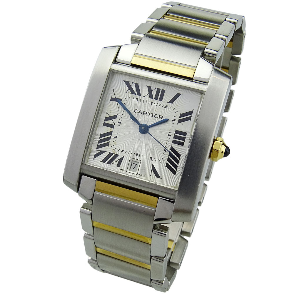 Cartier Tank Francaise Steel &amp; Gold Automatic W51005Q4