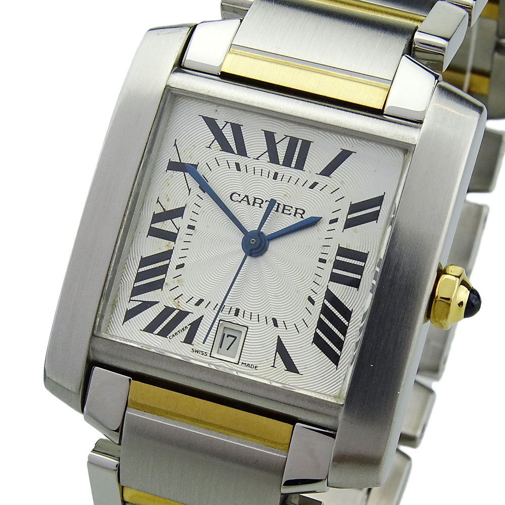 Cartier Tank Francaise Steel &amp; Gold Automatic W51005Q4