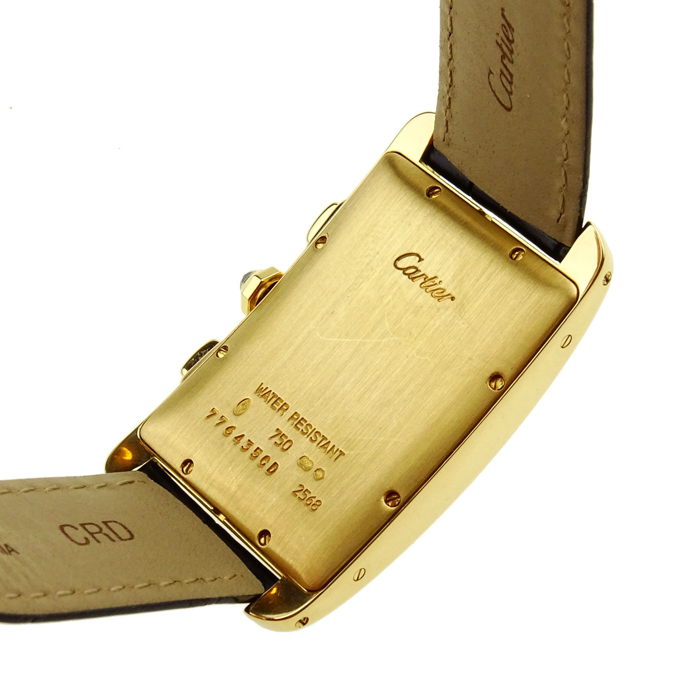 Cartier Tank Americaine 18ct Gold Chronograph W2605856
