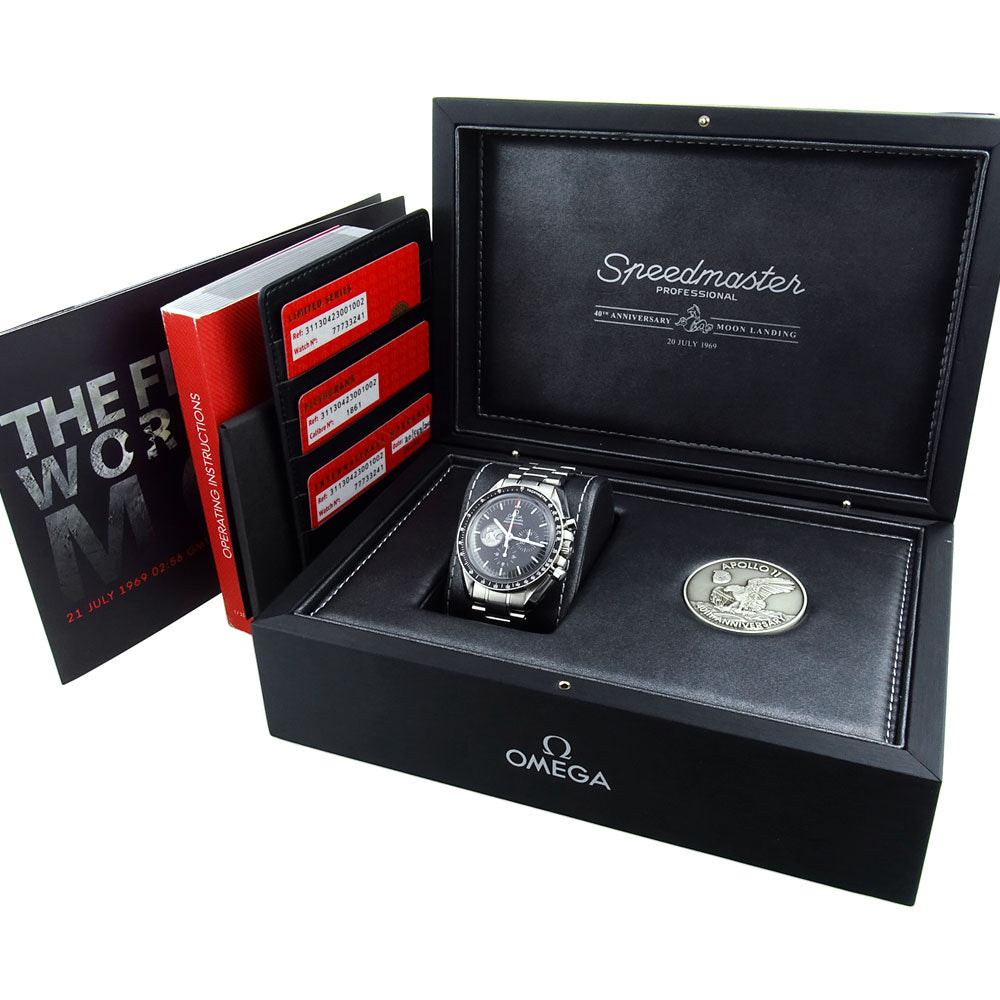 Omega Speedmaster Moonwatch Apollo 11 40th Anniversary 311.30.42.30.01.002