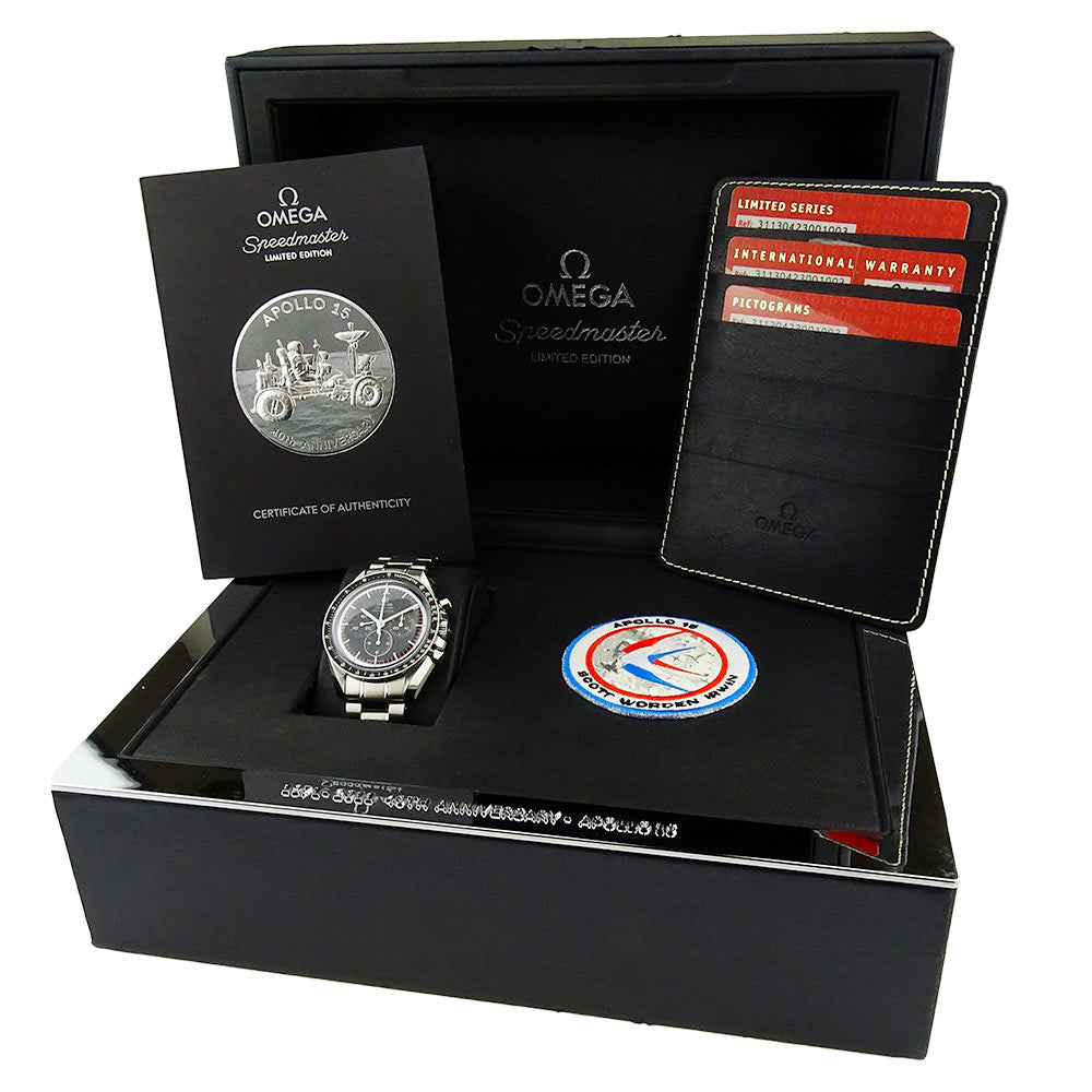 Omega Speedmaster Moonwatch Apollo 15 40th Anniversary 311.30.42.30.01.003