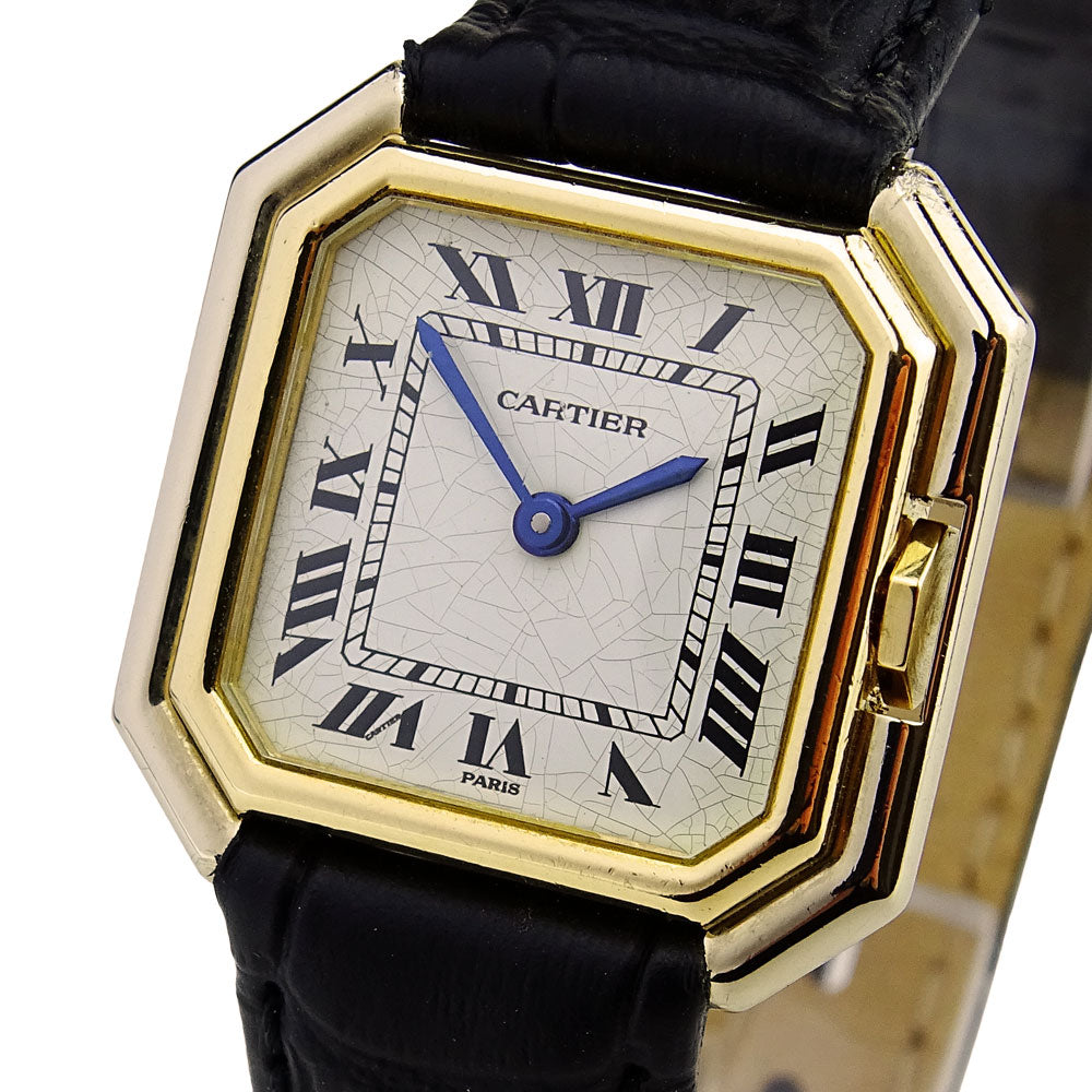 Cartier Paris Sextavado 18k Mechanical