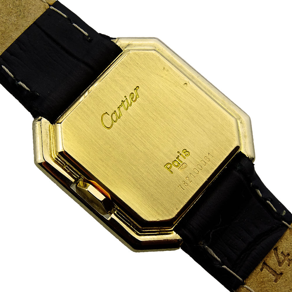 Cartier Paris Sextavado 18k Mechanical