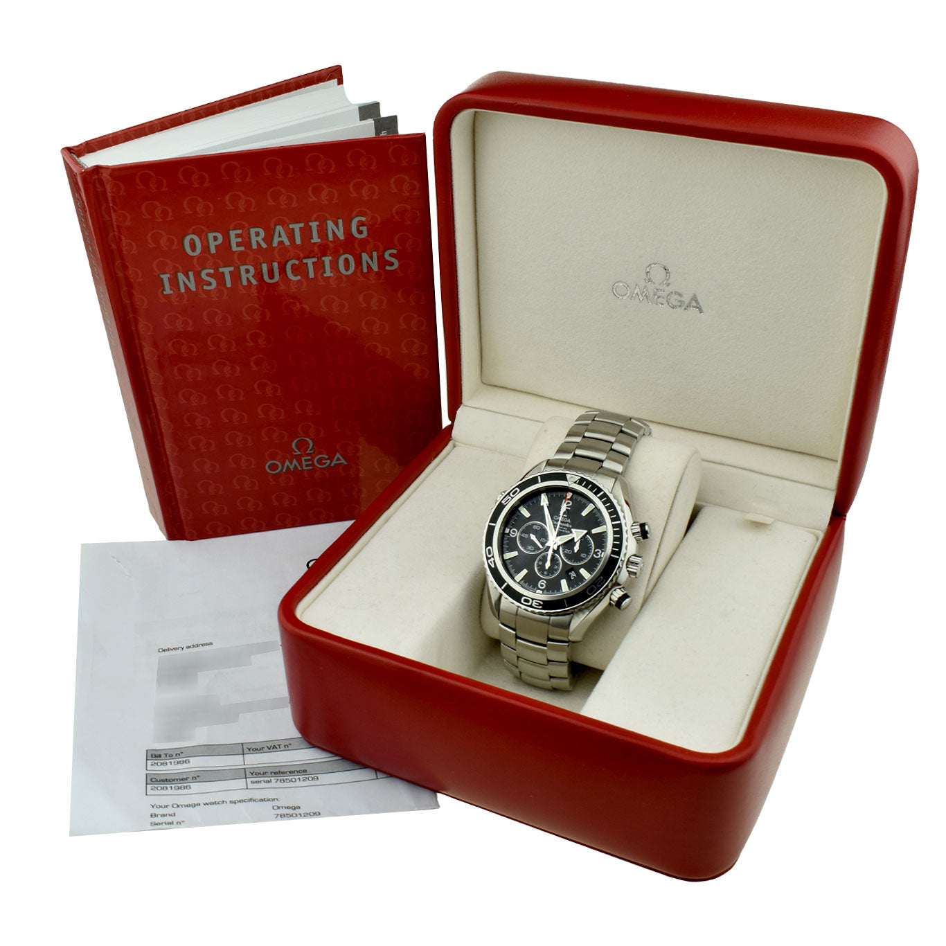 Omega Seamaster Planet Ocean Chronograph 2210.50.00