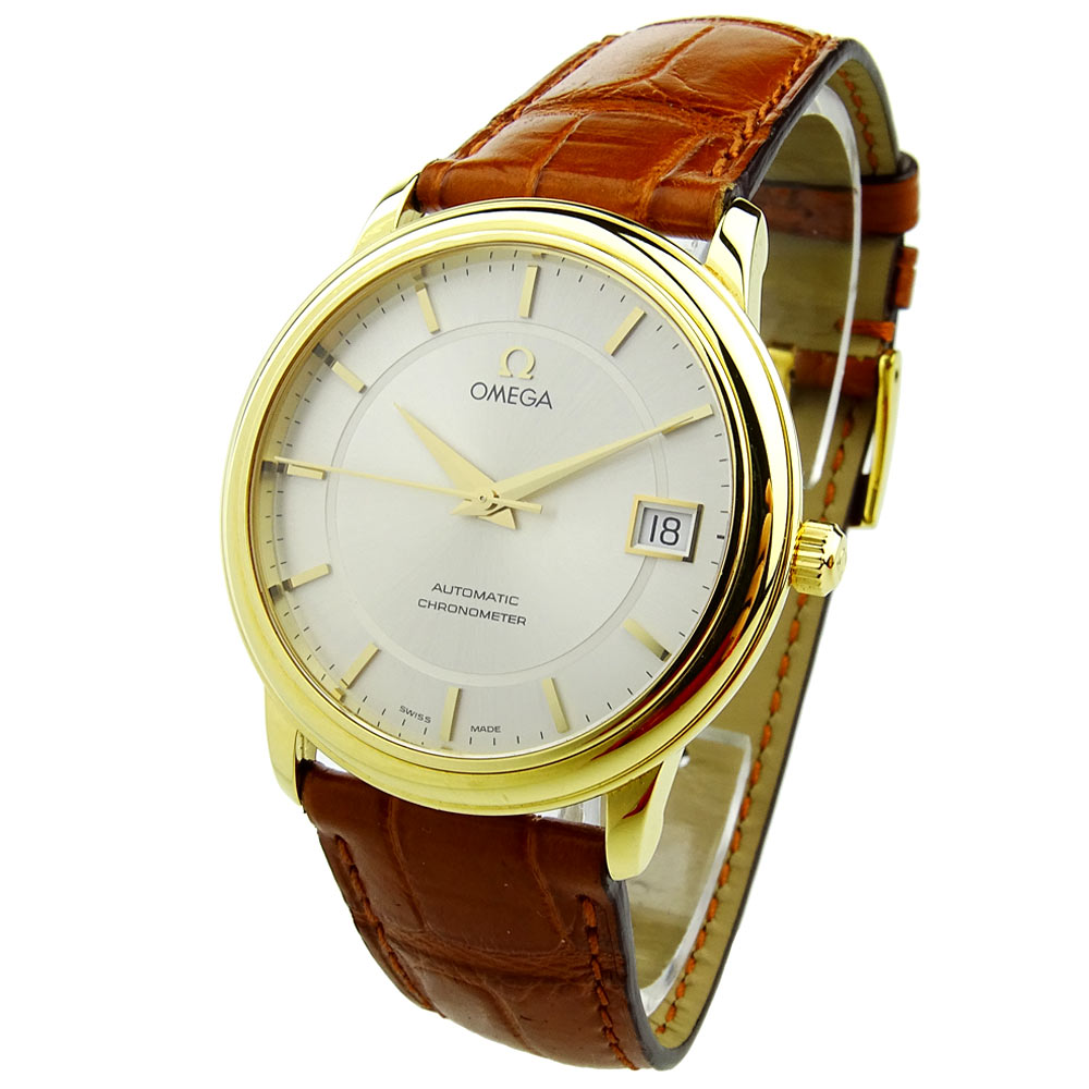 Omega De Ville Prestige 18k Gold Automatic