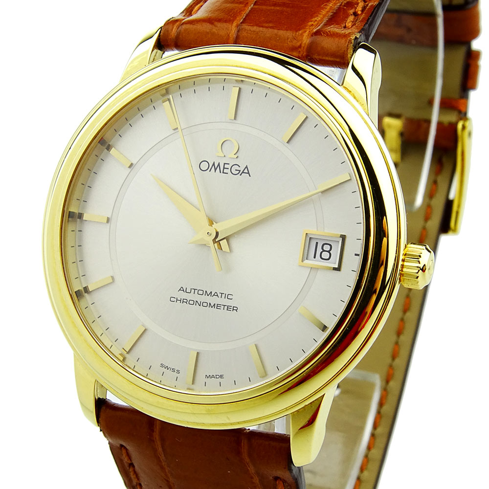 Omega De Ville Prestige 18k Gold Automatic