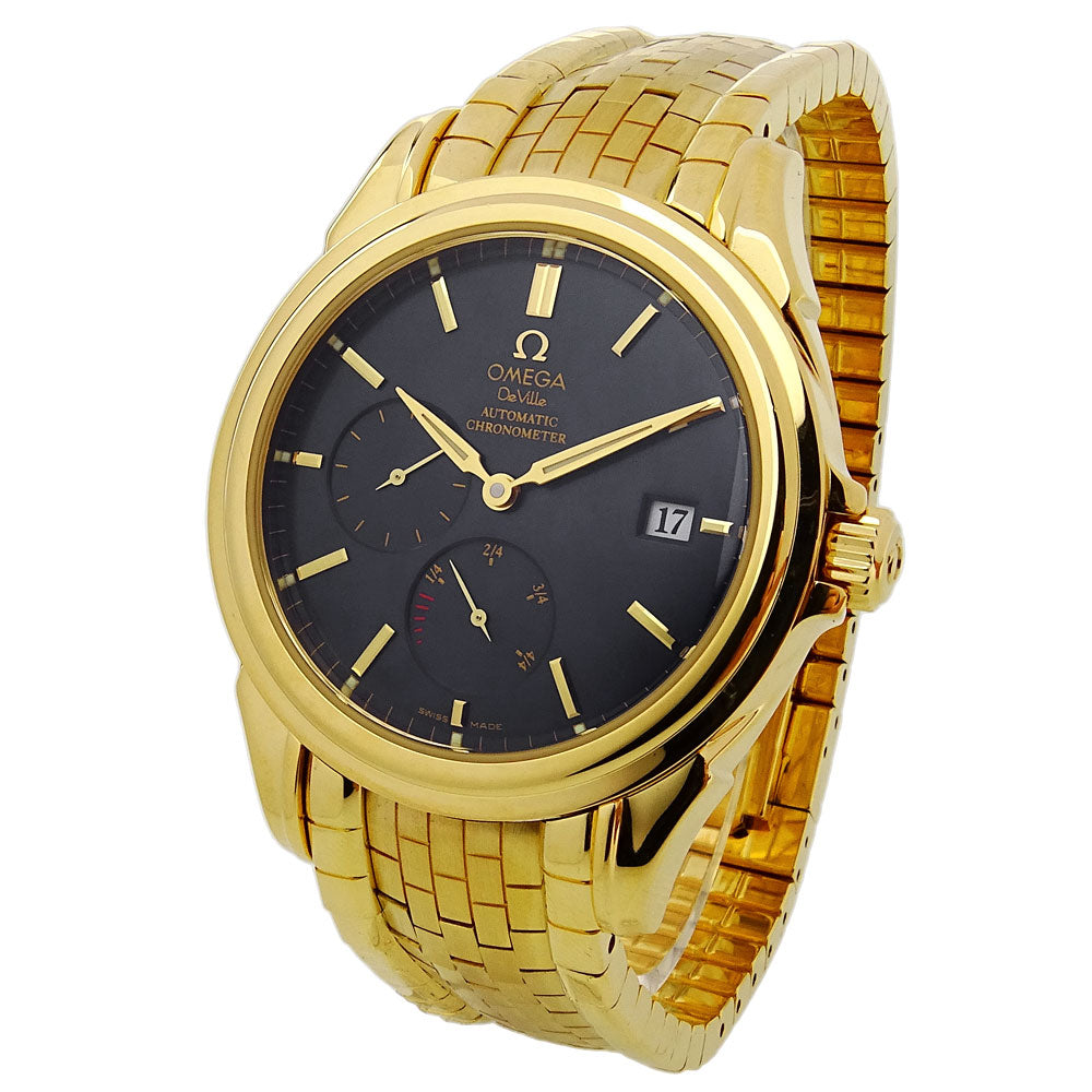Omega De Ville 18k Gold Co-Axial 4132.80.00