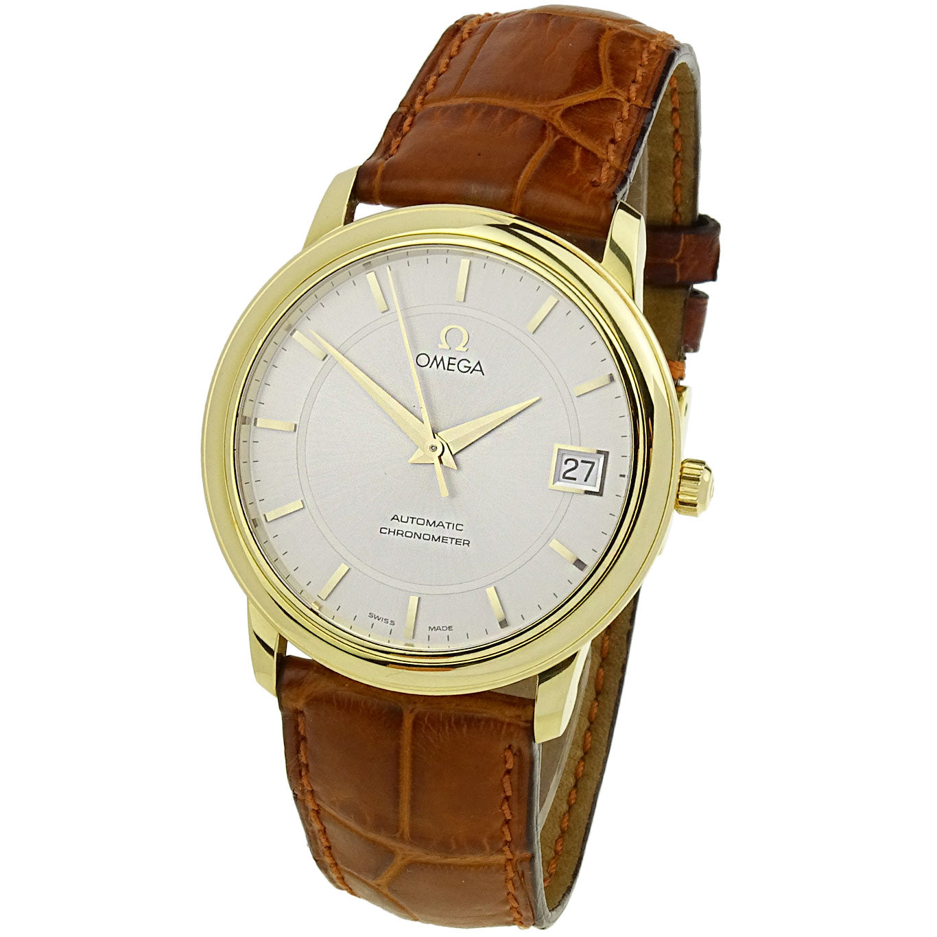 Omega De Ville Prestige 18k Gold Automatic