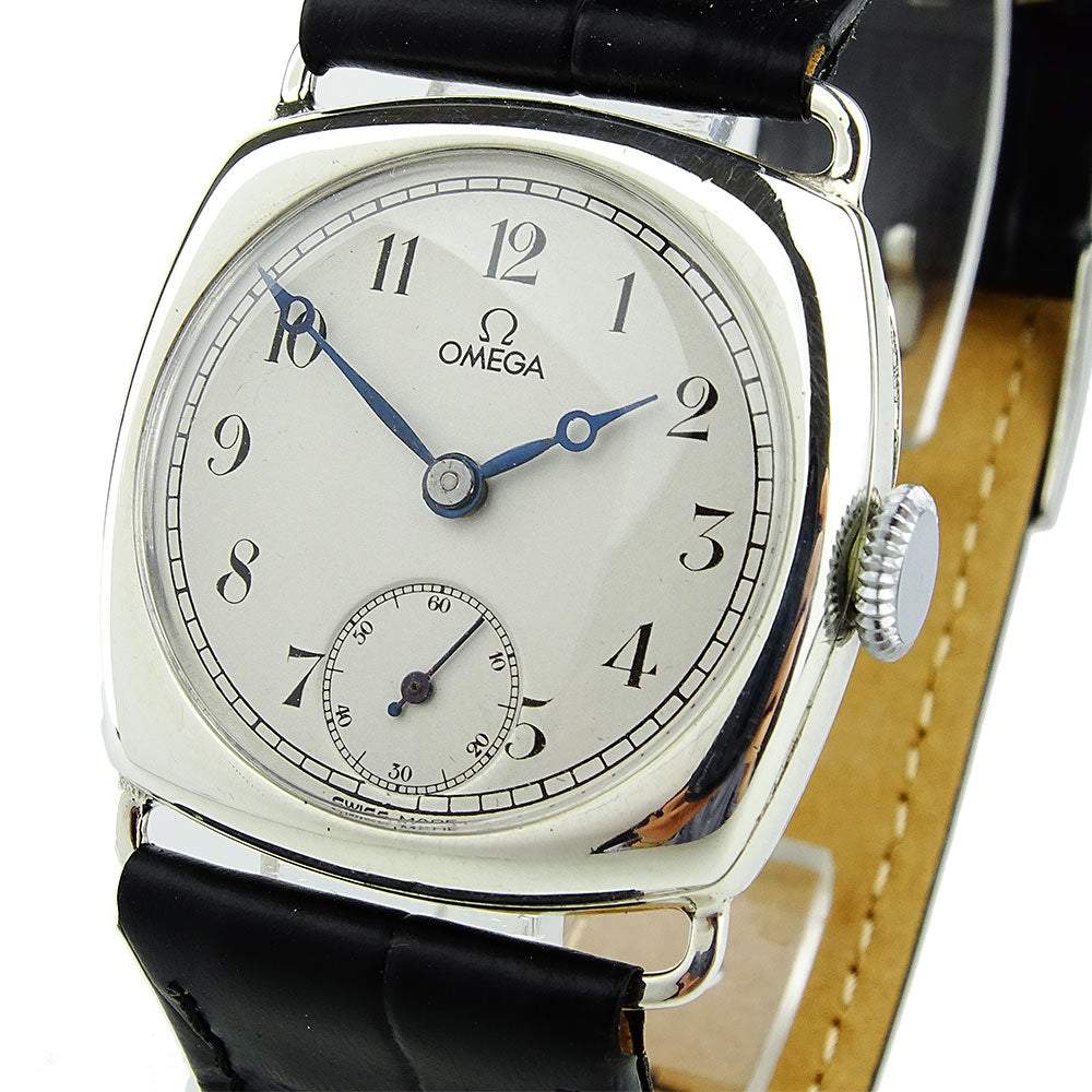 Omega Vintage Sterling Silver Mechanical