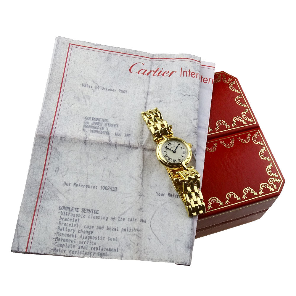 Cartier Panthere Ronde 18k Gold Quartz