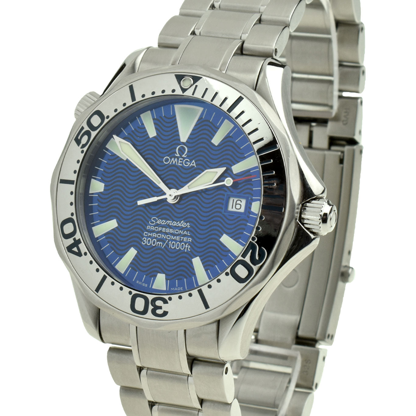 Omega Seamaster Professional Electric Blue Automatic 2255.80.00