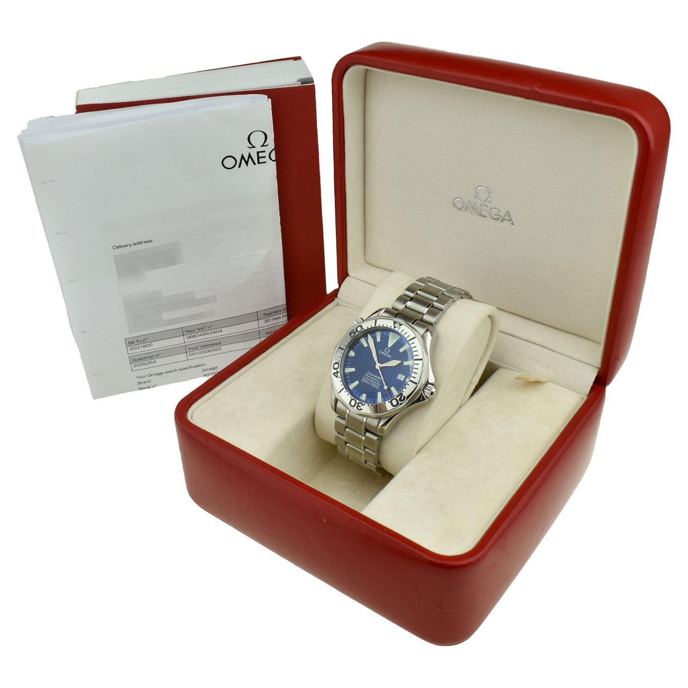 Omega Seamaster Professional Electric Blue Automatic 2255.80.00