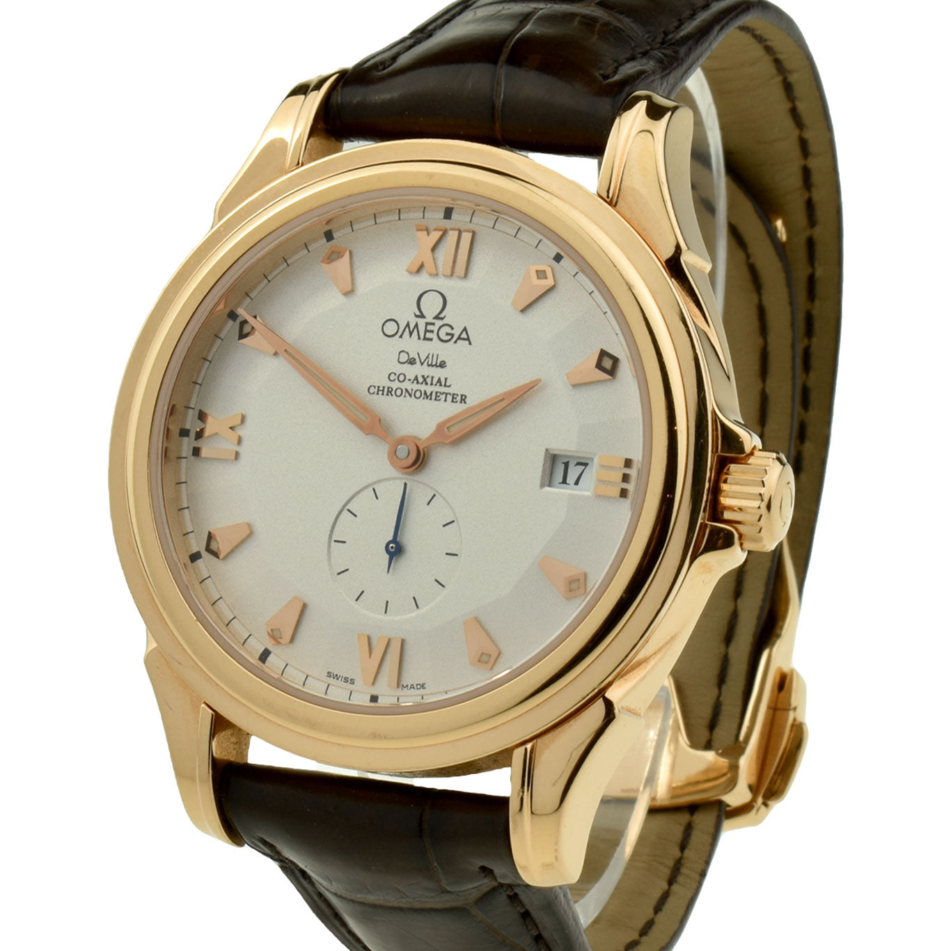 Omega De Ville Small Seconds 18ct Rose Gold 4646.30.32