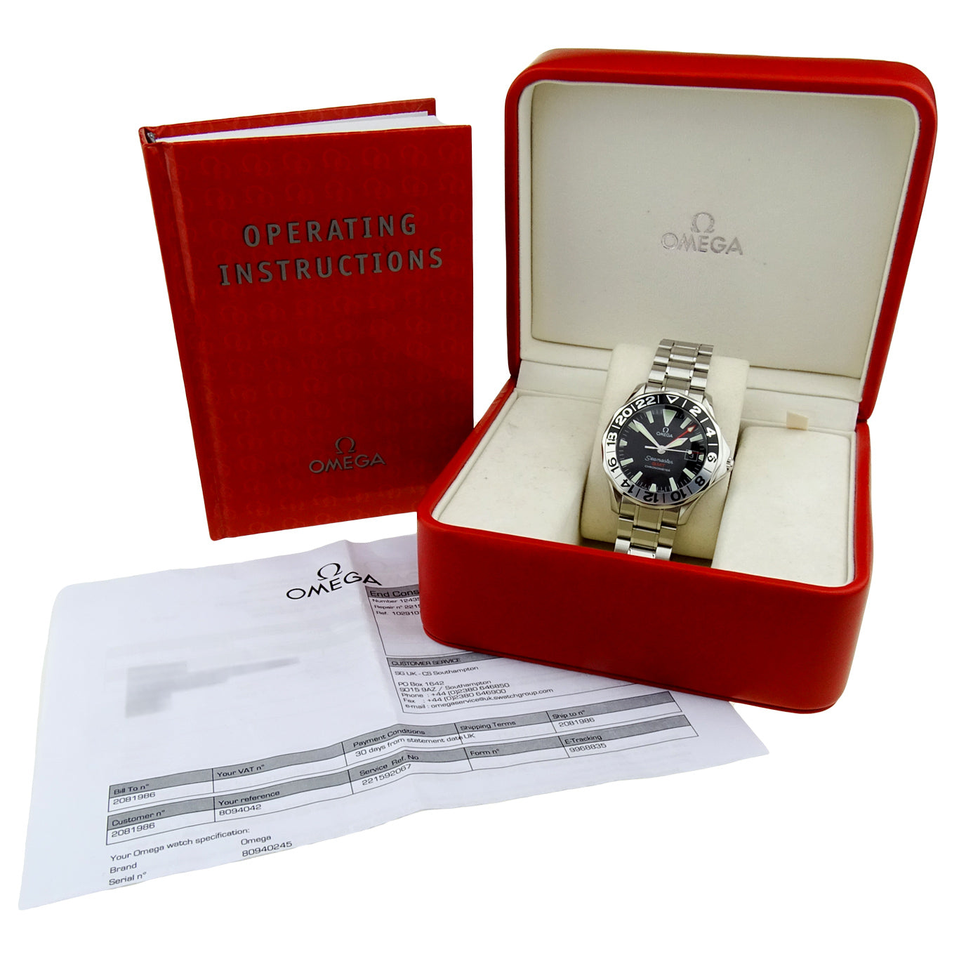 Omega Seamaster GMT "50th Anniversary" Automatic 2234.50.00