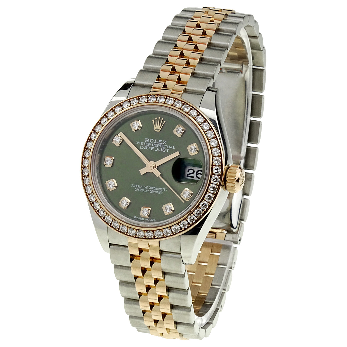 Rolex Lady Datejust Steel and Gold 279381RBR at Parkers Jewellers
