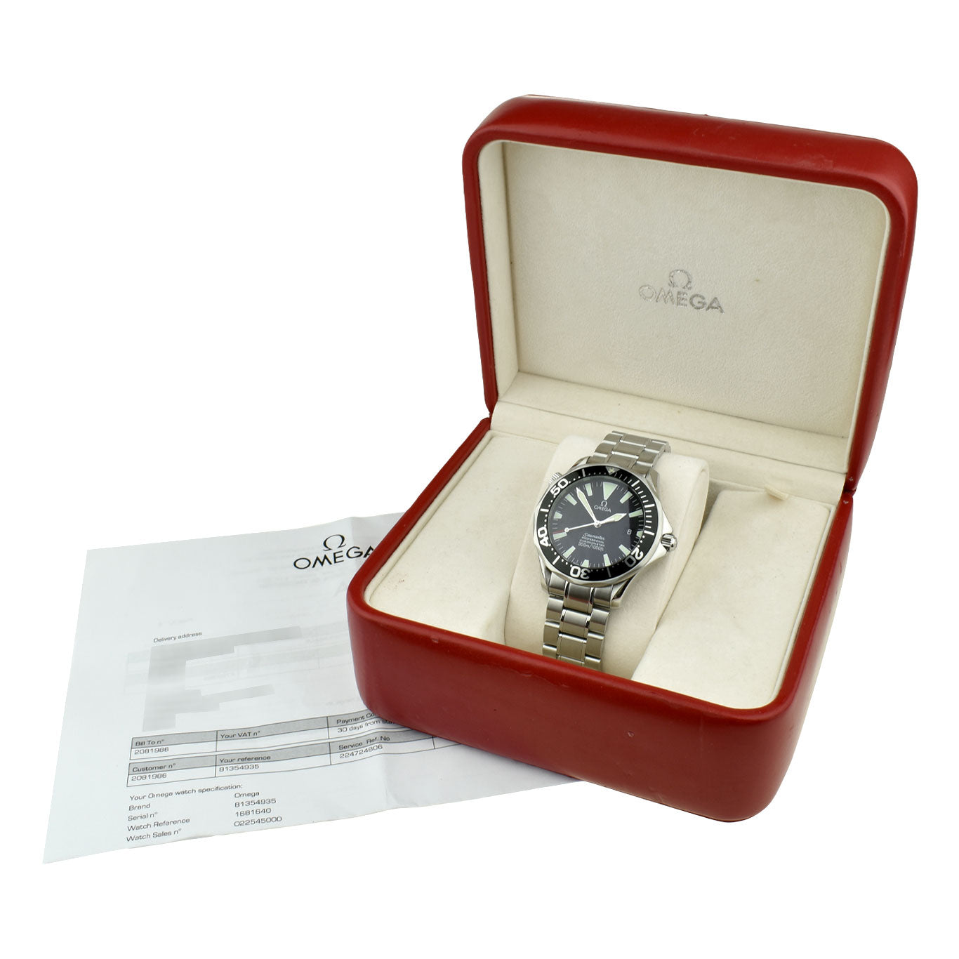 Omega Seamaster Professional Automatic 2254.50.00