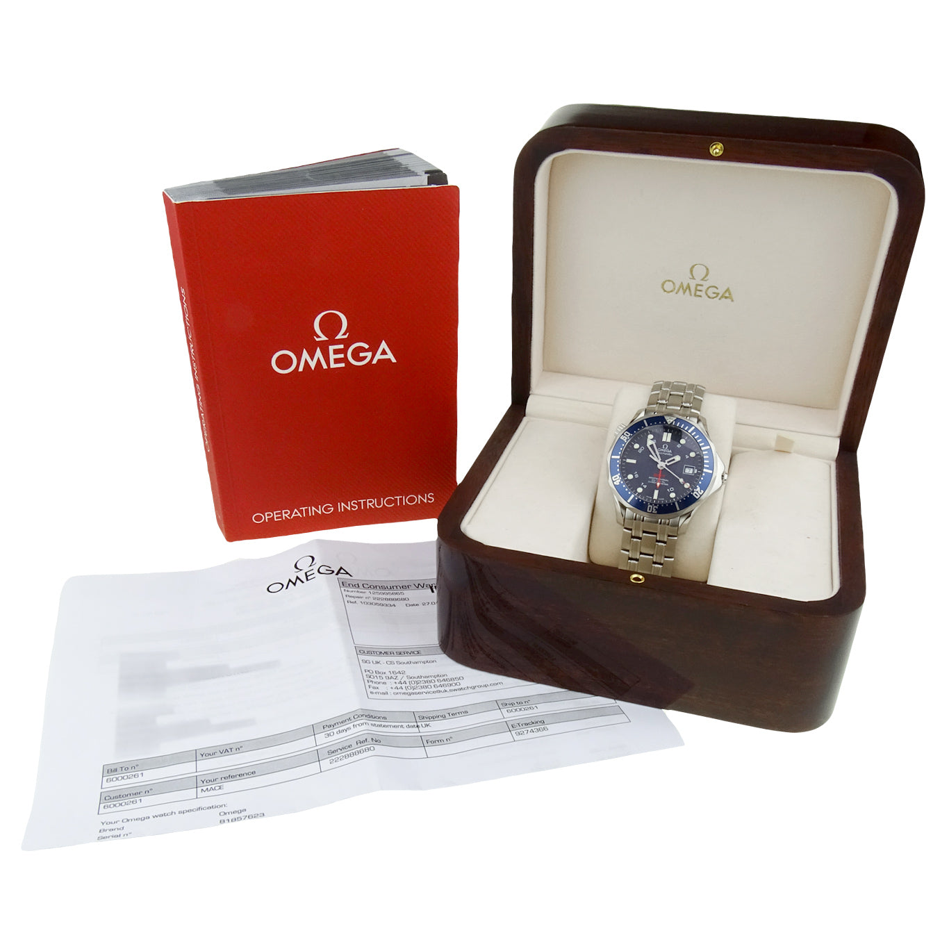 Omega Seamaster GMT 2535.80.00