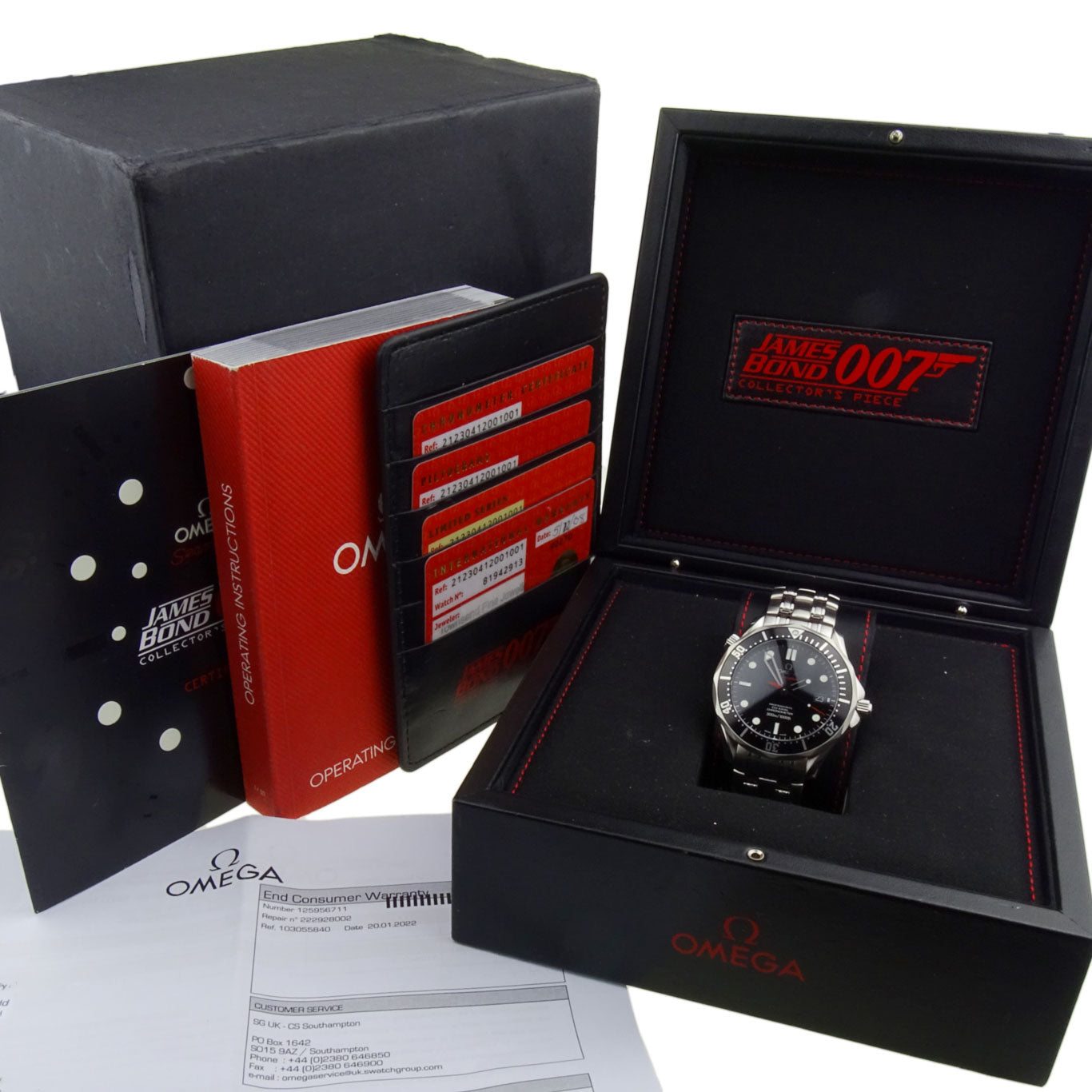 Omega Seamaster Professional James Bond Ltd Edition 212.30.41.20.01.001