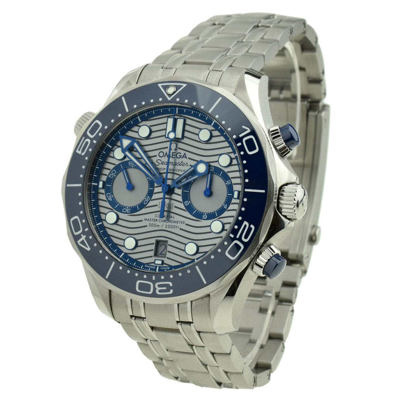 Omega Seamaster Professional 300m Chrono Diver 210.30.44.51.06.001
