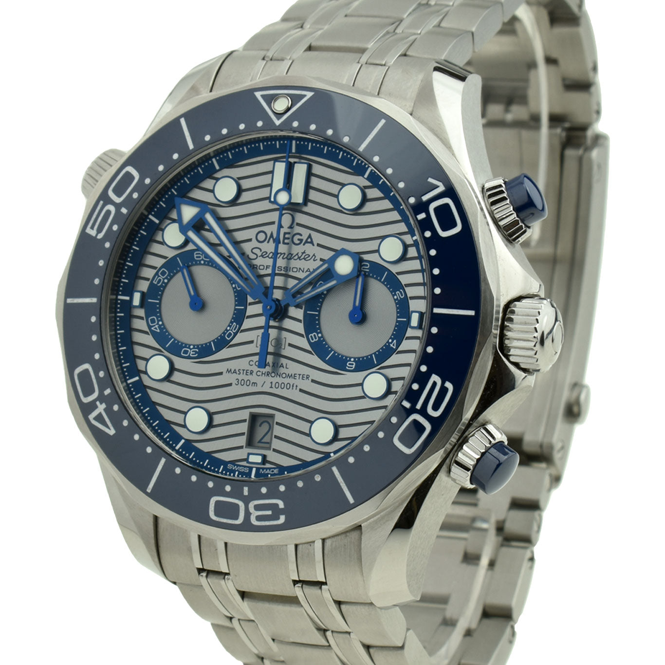 Omega Seamaster Professional 300m Chrono Diver 210.30.44.51.06.001
