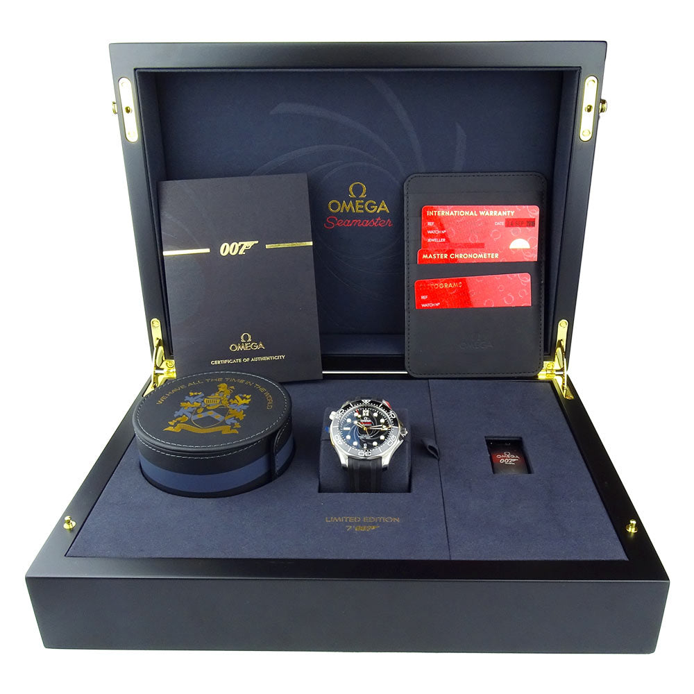 Omega Seamaster Diver 300m James Bond Limited Edition 210.22.42.20.01.004 *UNWORN*