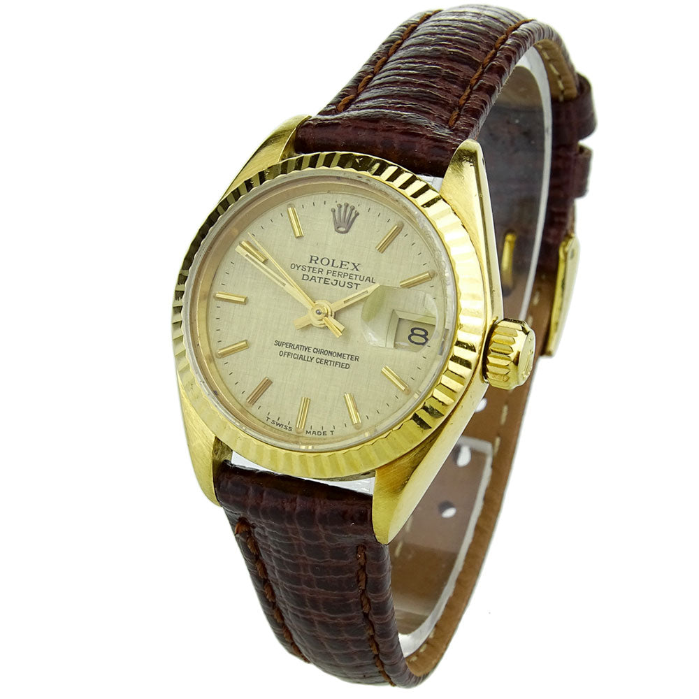 Rolex Lady Datejust 18k Gold 69178