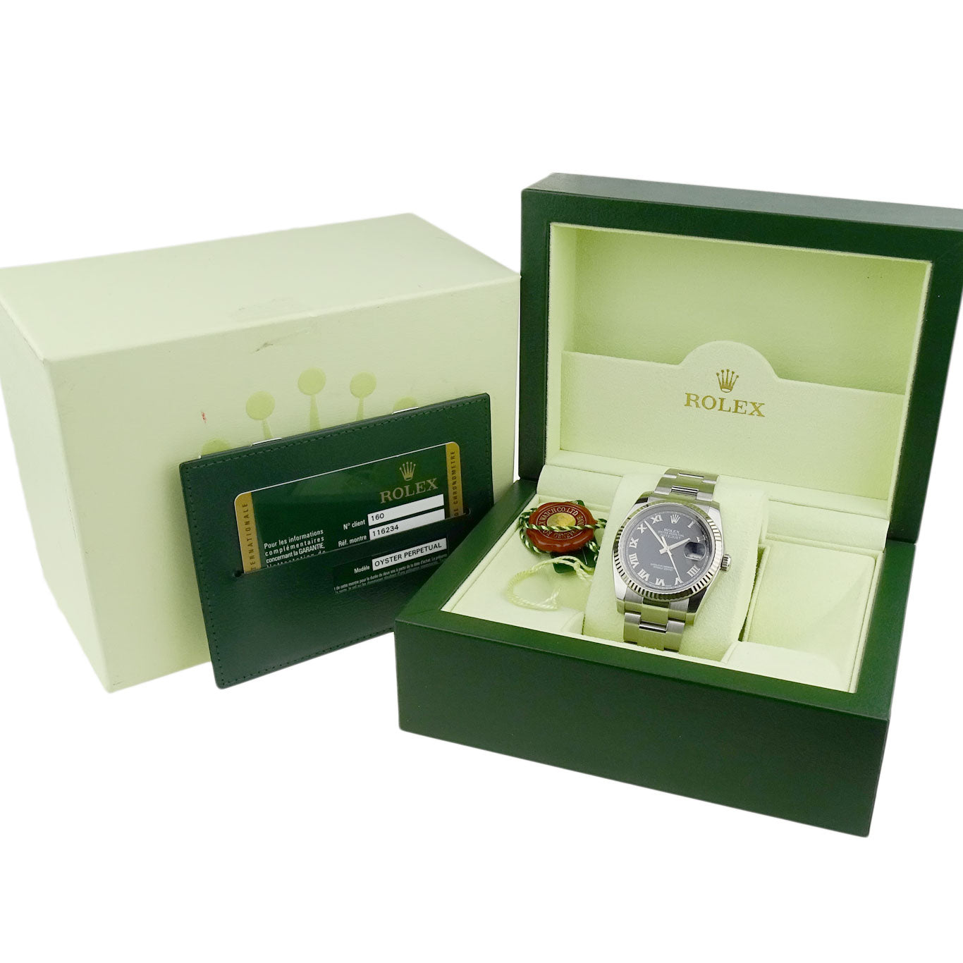 Rolex Datejust Steel &amp; White Gold 116234