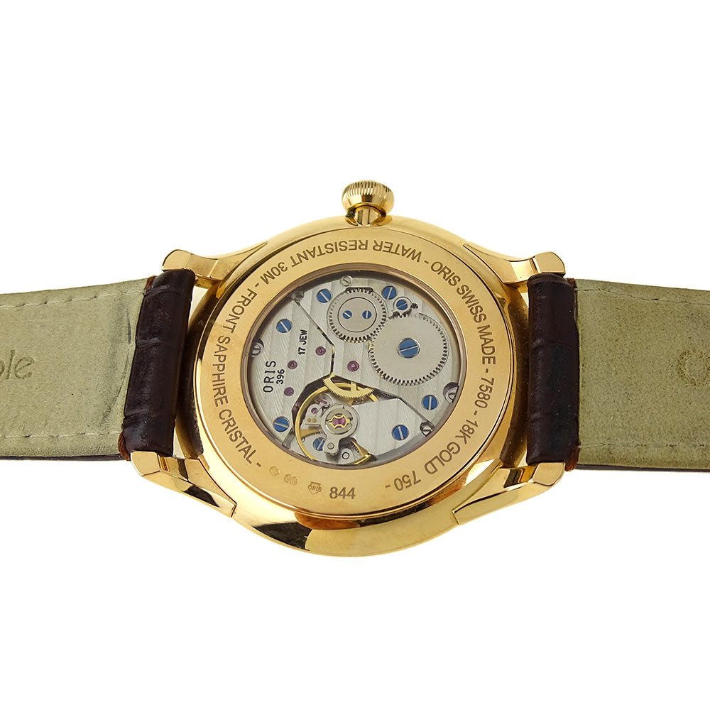 Oris Artelier Small Seconds 18k Gold Mechanical 01 396 7580 6051