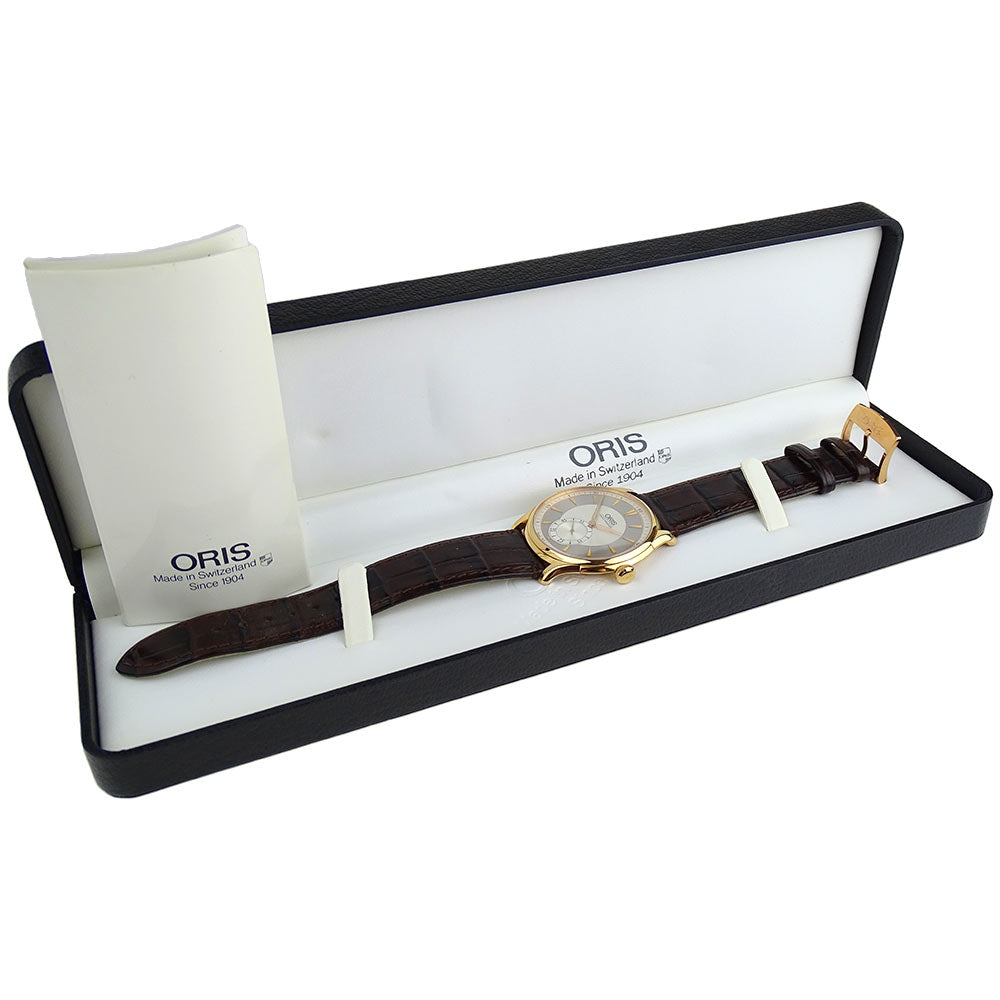 Oris Artelier Small Seconds 18k Gold Mechanical 01 396 7580 6051