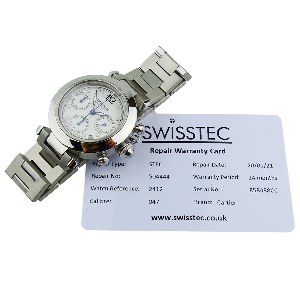 Cartier Pasha Steel Automatic W31039M7