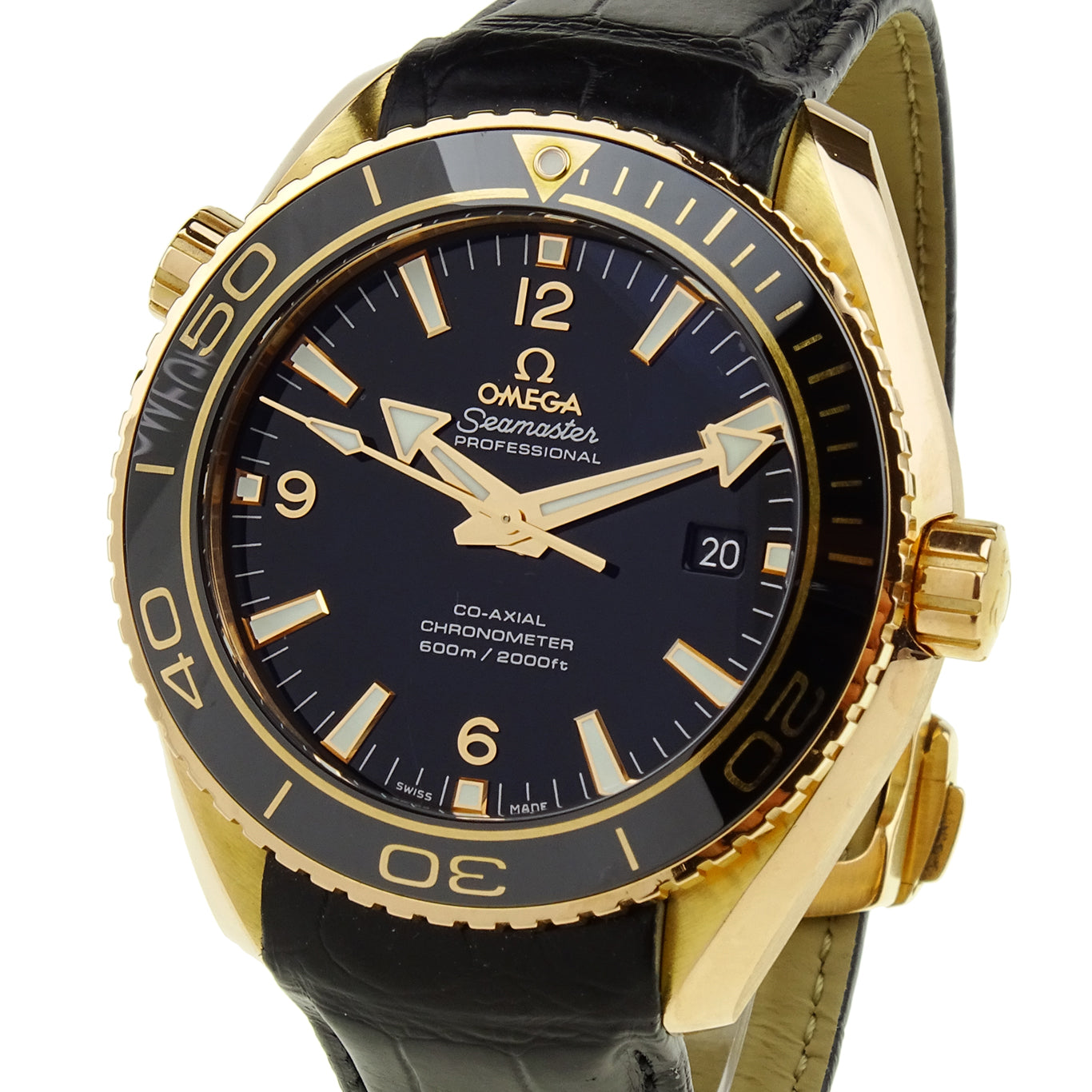 Omega Seamaster Planet Ocean 18ct Rose Gold 232.63.46.21.01.001