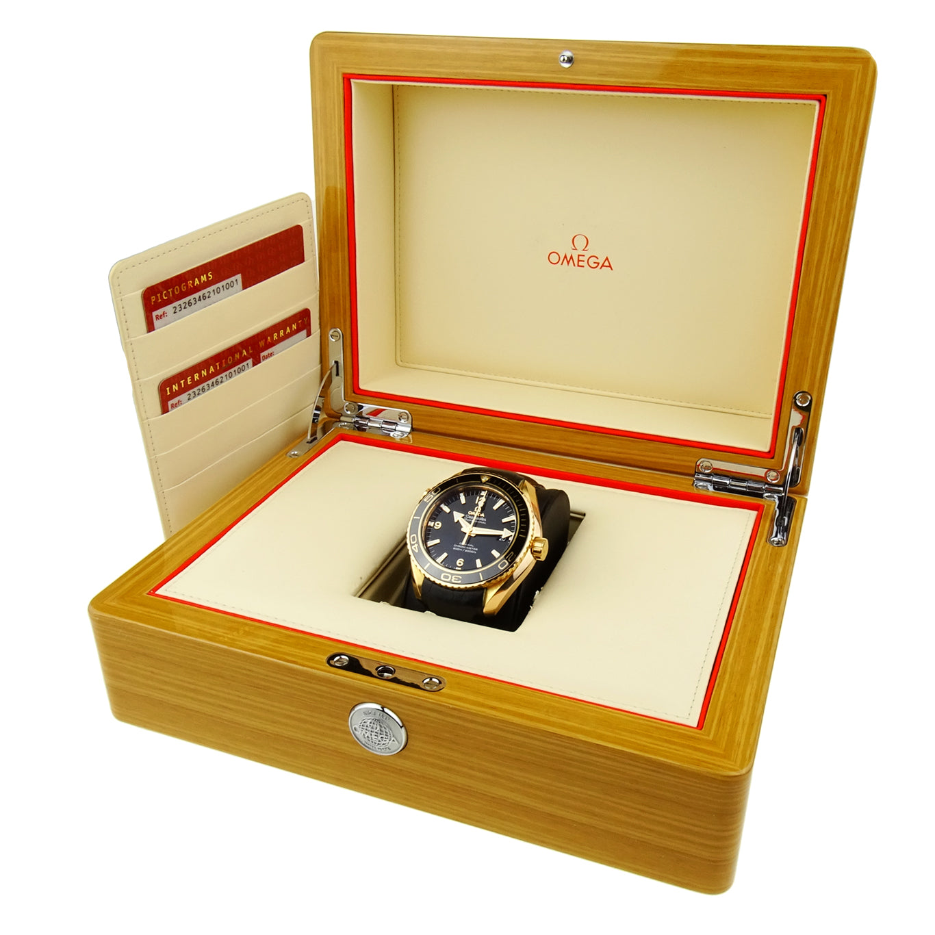 Omega Seamaster Planet Ocean 18ct Rose Gold 232.63.46.21.01.001