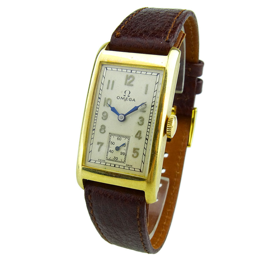 Omega Vintage 9ct Gold Mechanical