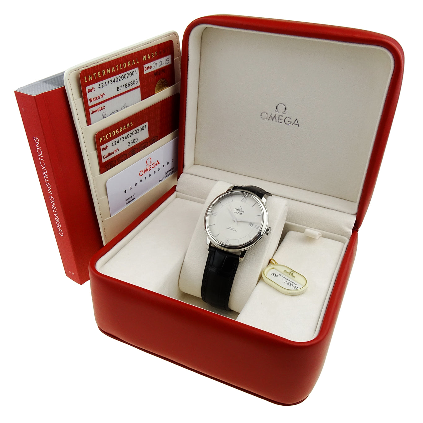 Omega De Ville Automatic Chronometer 424.13.40.20.02.001